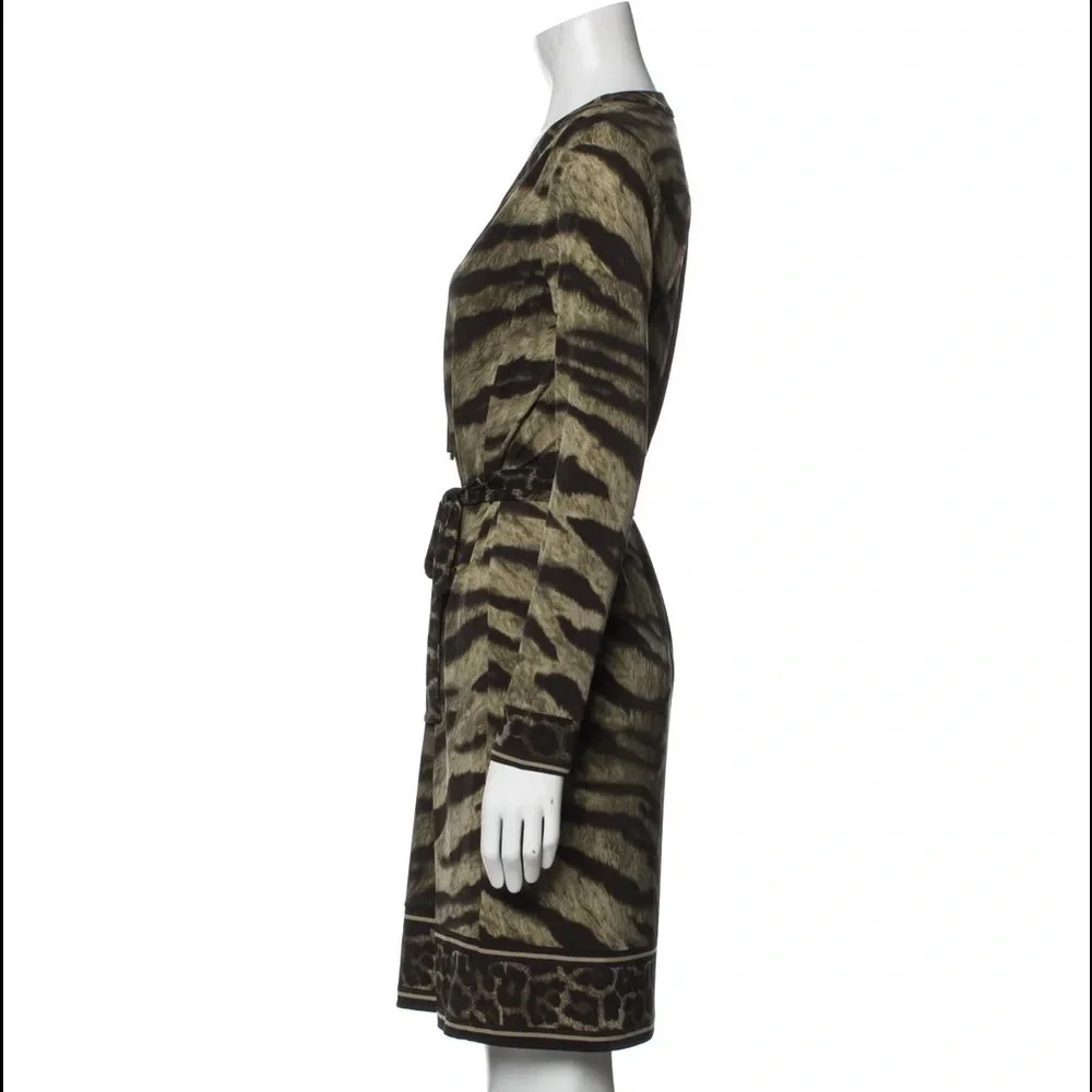 Women's Michael Kors Animal Print Mini Dress Sheath Dress